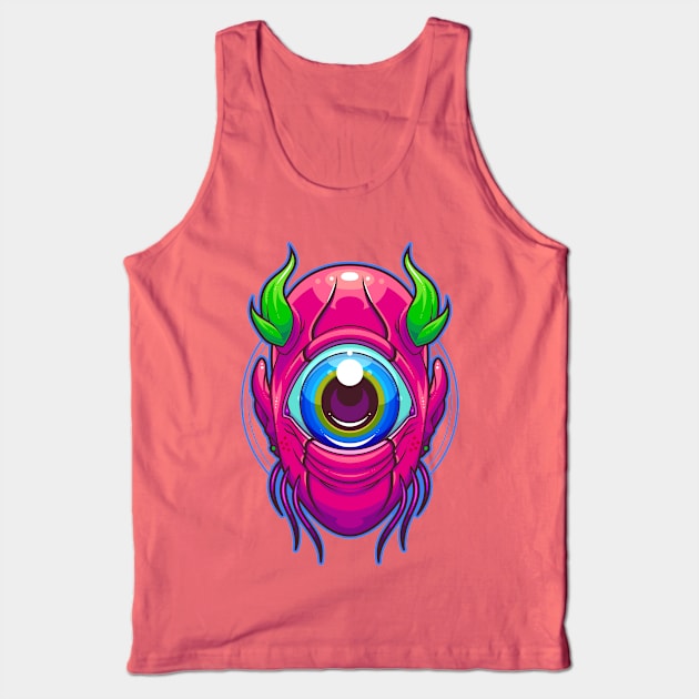 One-Eyed King Tank Top by ArtisticDyslexia